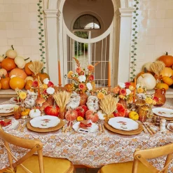 Alathea Caramel Linen Placemats (Set Of 4)