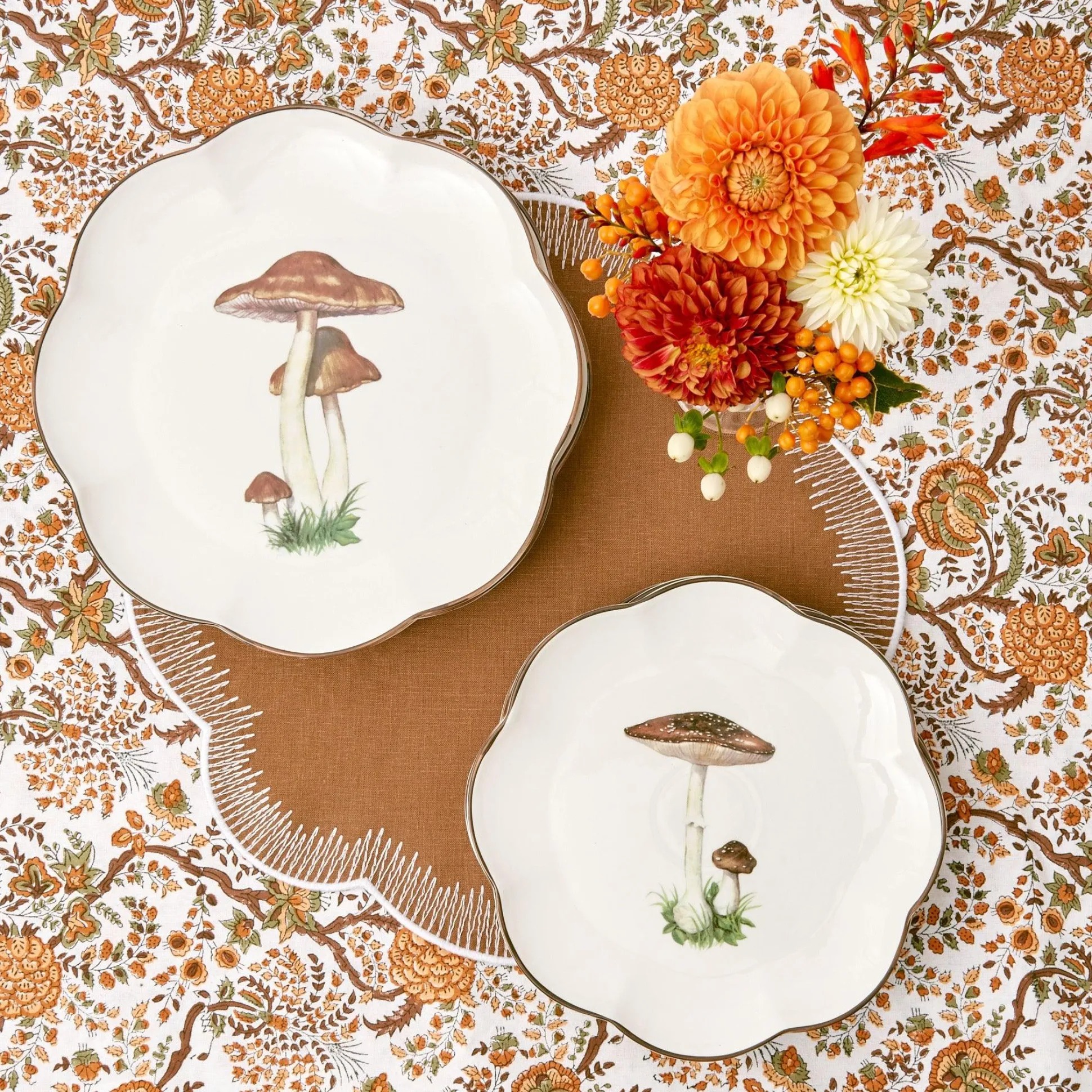 Alathea Caramel Linen Placemats (Set Of 4)