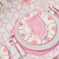 Amelie Pink Napkins (Set Of 4)