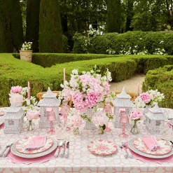 Amelie Pink Placemats & Napkins (Set Of 4)