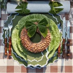 Beatrice Forest Green Napkins (Set Of 4)