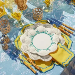 Blue Coral Dinner Plate