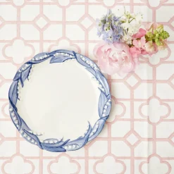 Blue Lily Of The Valley Dinner Plates (Set Of 4)