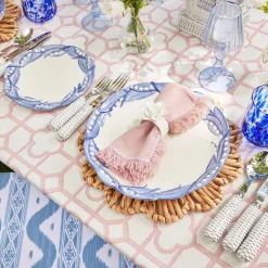 Blue Lily Of The Valley Dinner Plate