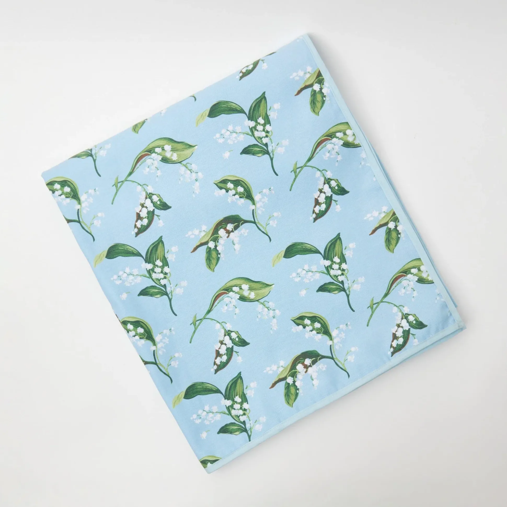 Blue Lily Of The Valley Tablecloth
