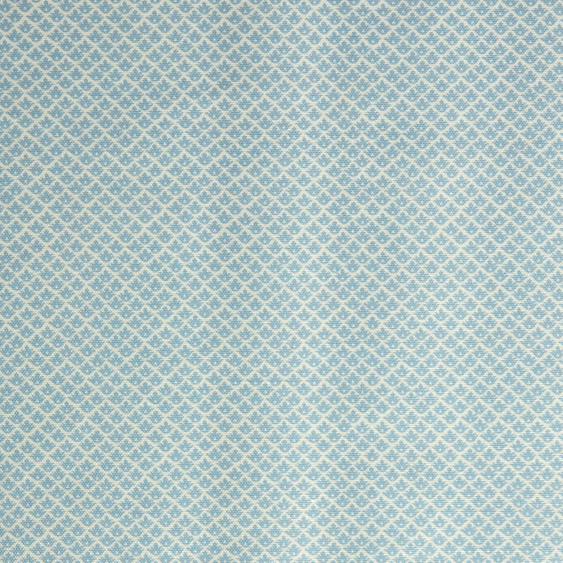 Blue Lotus Flower Fabric