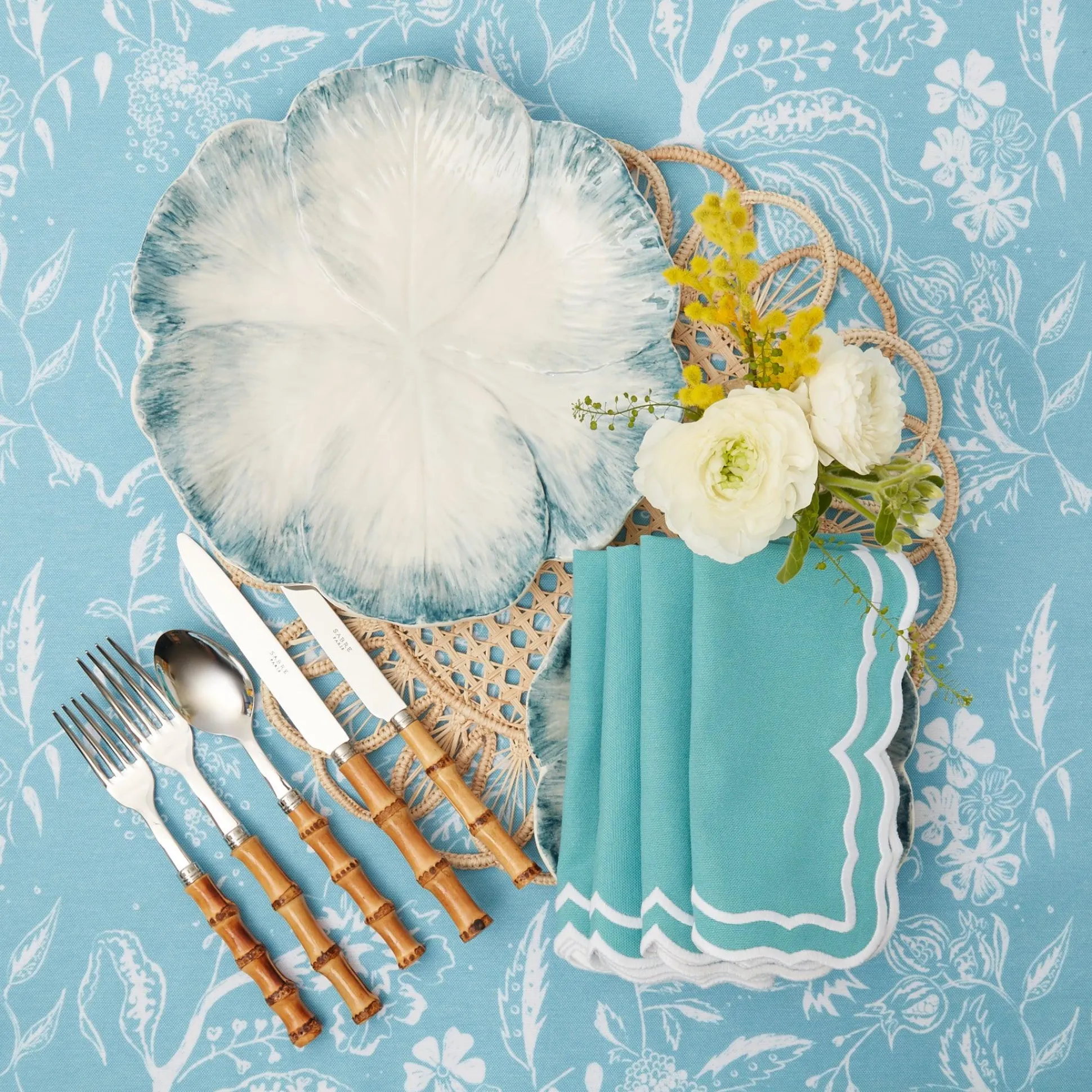 Blue Matilde Dinner Plate