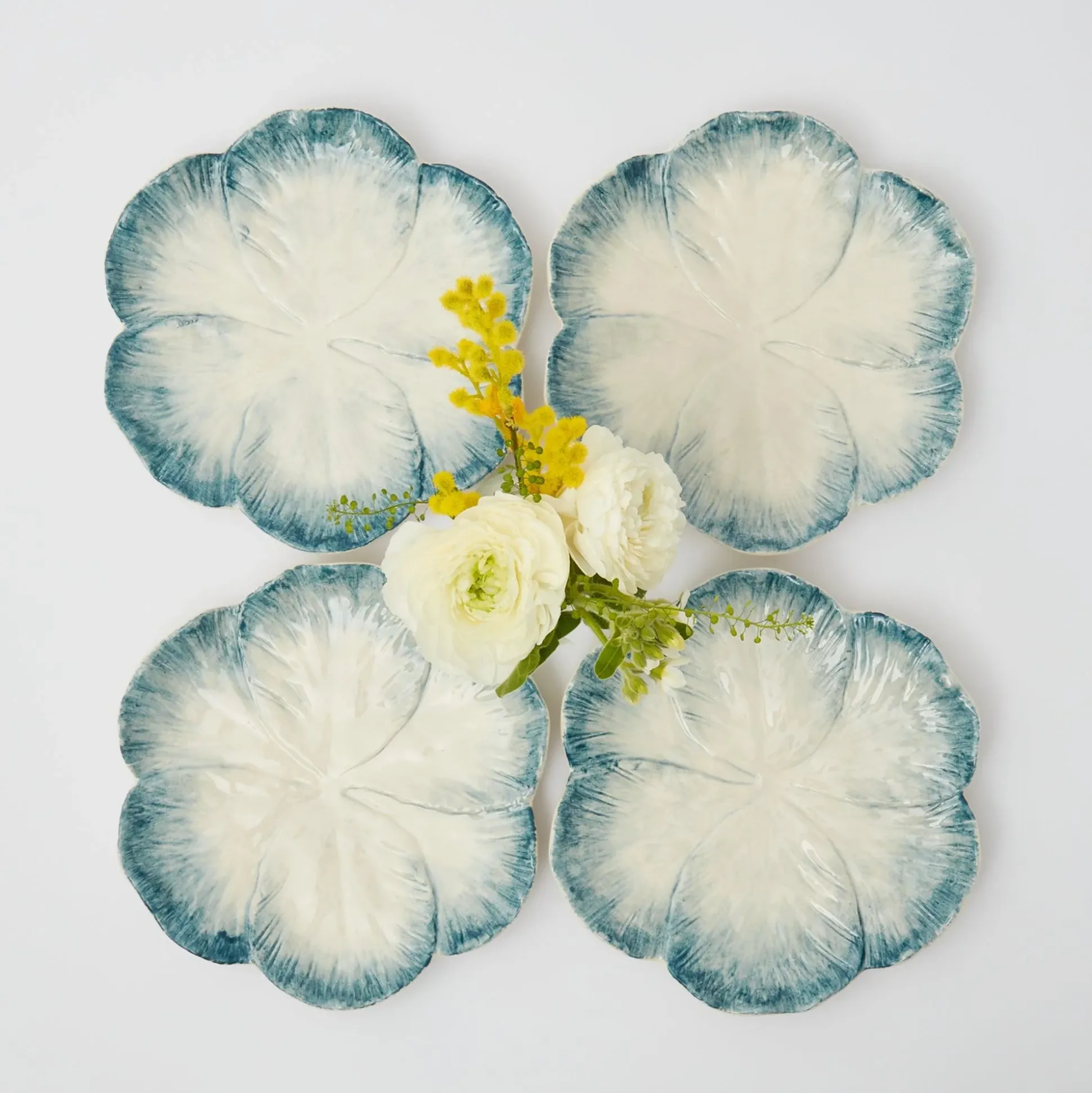 Blue Matilde Starter Plates (Set Of 4)