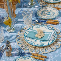 Blue Melograno Dinner Plate