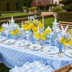 Blue Tulip Starter Plates (Set Of 4)