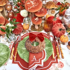 Burnt Orange Placemats (Set Of 4)
