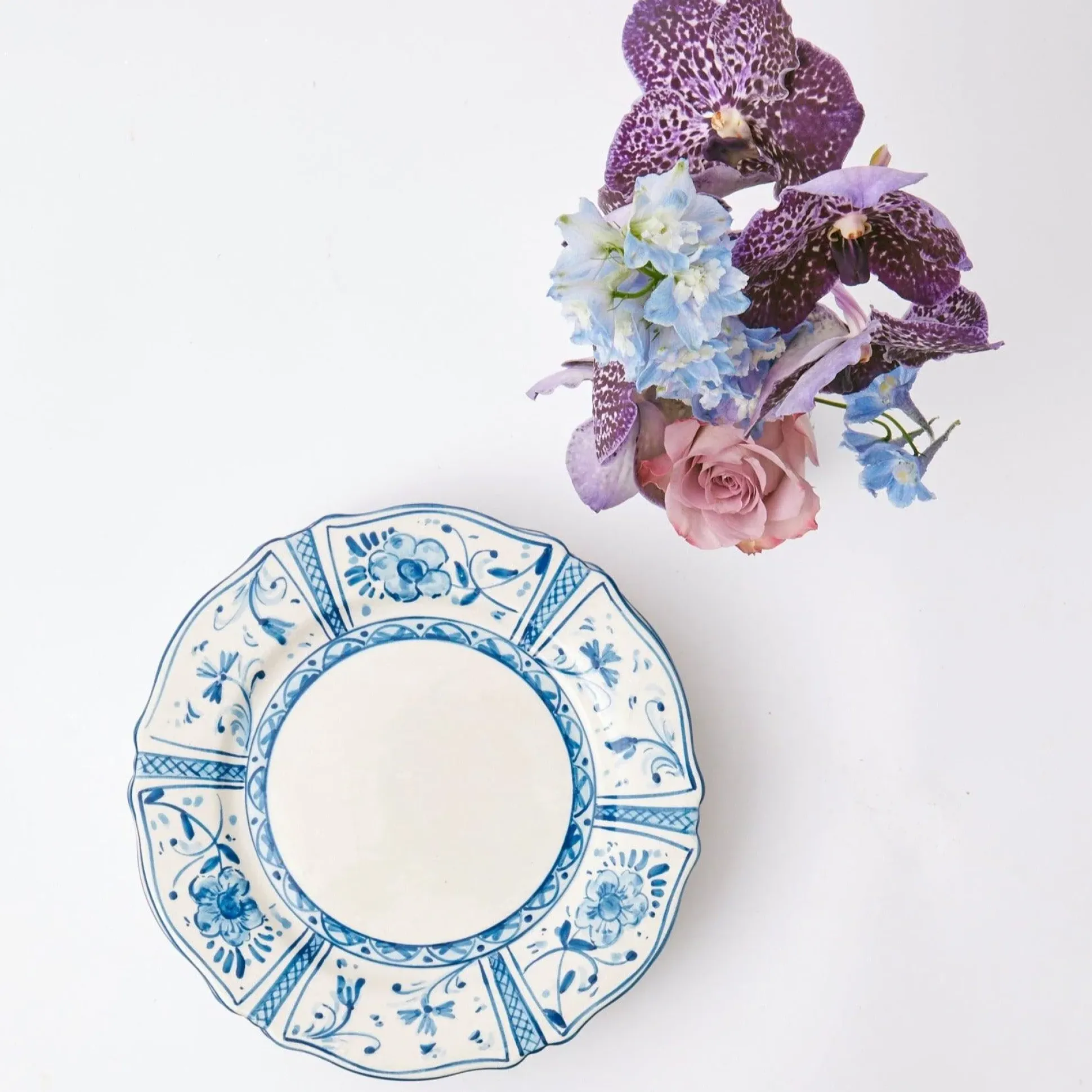 Cadiz Hand Painted Dinner Plate