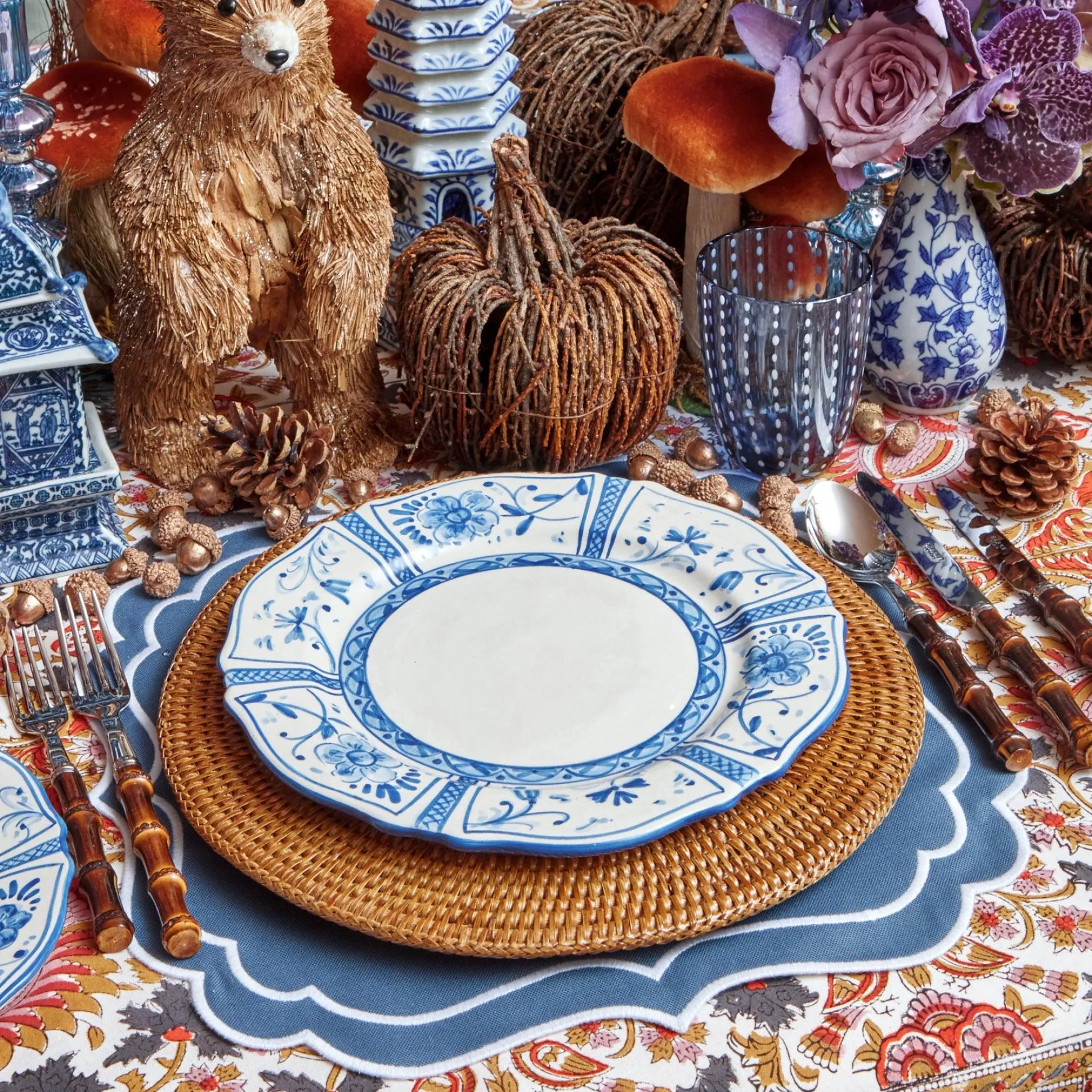 Cadiz Hand Painted Dinner Plate
