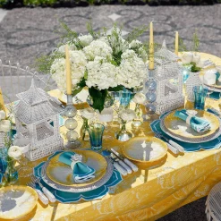 Camille Azure Candle Set (Yellow)