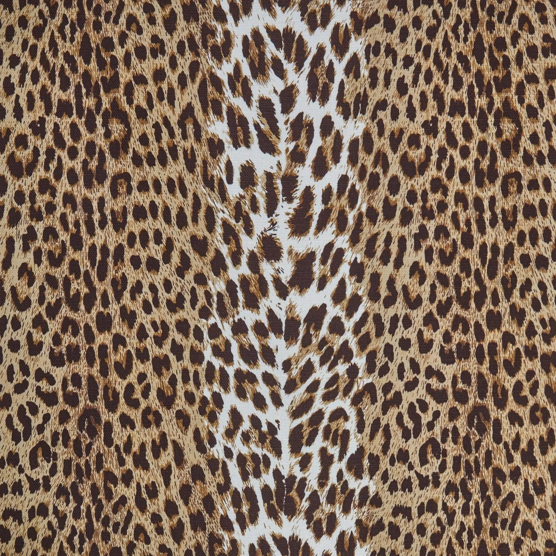 Chestnut Brown Leopard Fabric