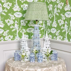 Chinoiserie Pagoda Lamp