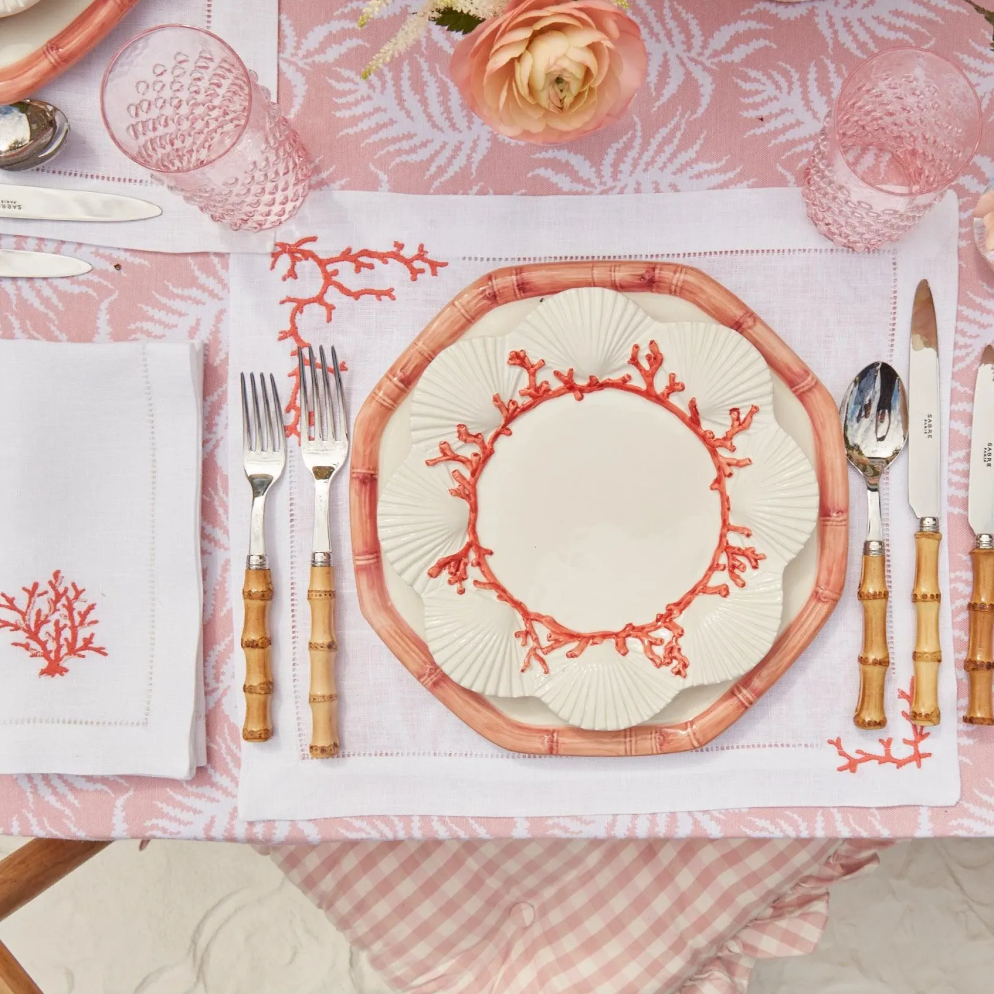 Coral Dinner Plate