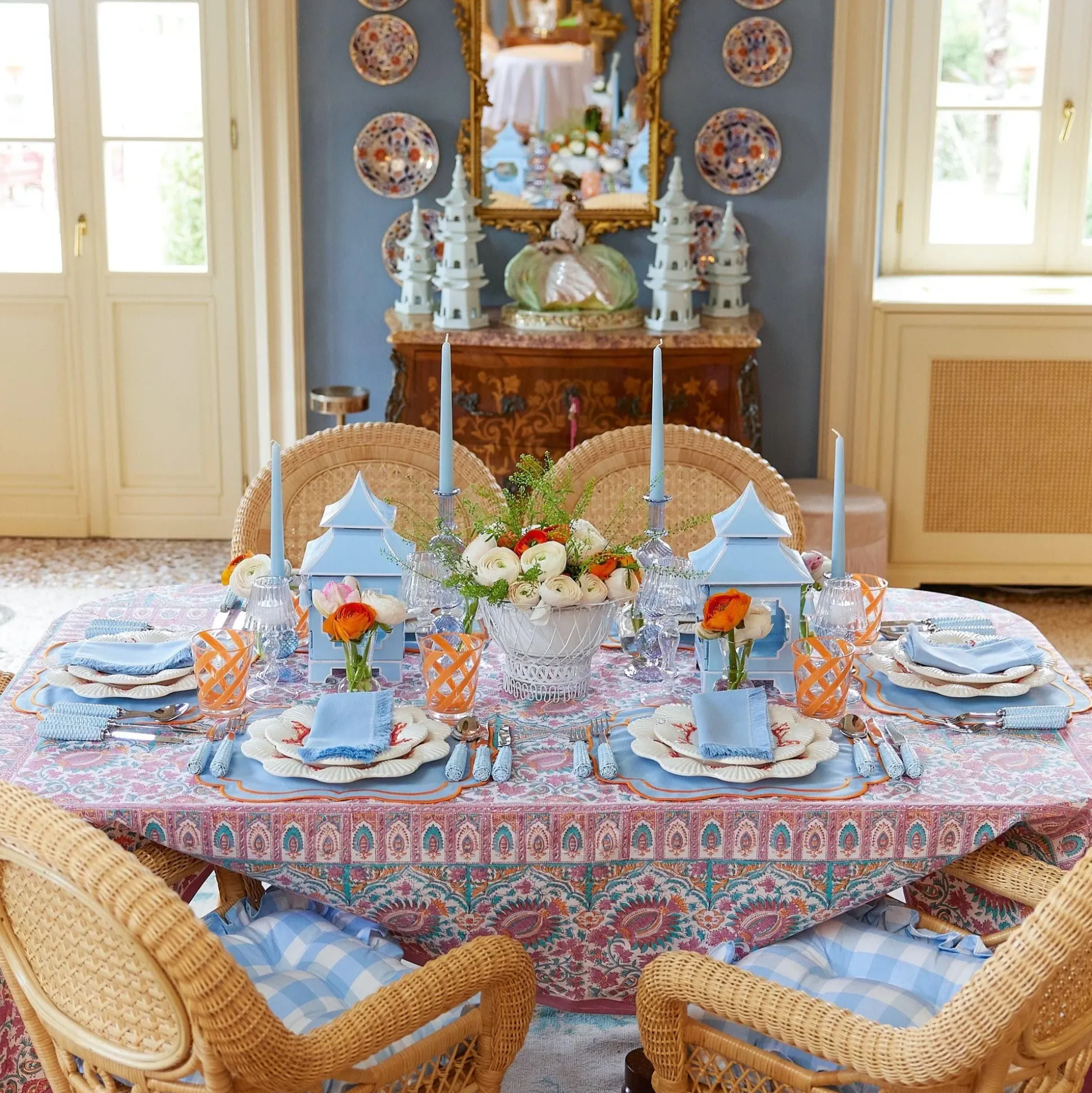 Coral Dinner Plates (Set Of 4)