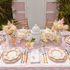 Coral Linen Placemats (Set Of 4)