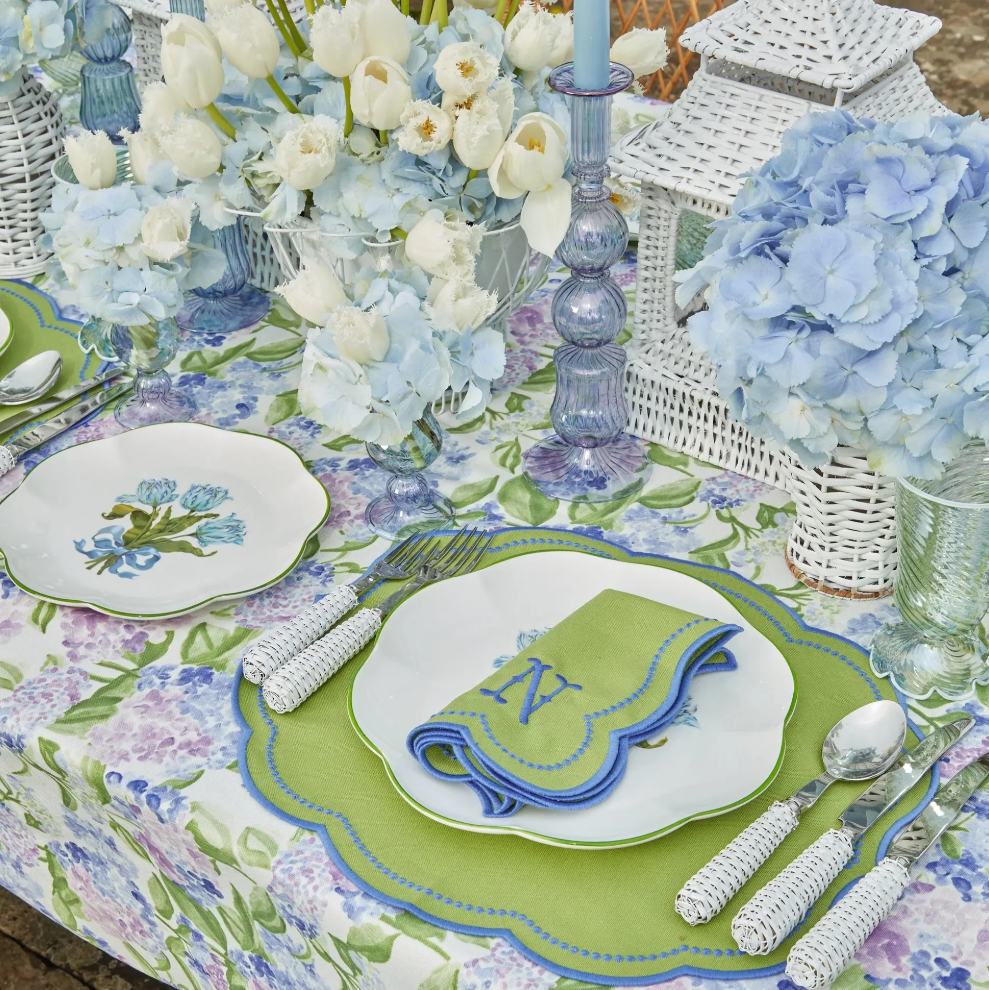 Delphine Candle Holder & Vase Set
