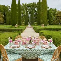 Fleur Pink Placemats & Napkins (Set Of 4)