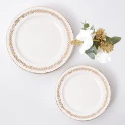 Gold Garland Dinner Plates (Set Of 4)