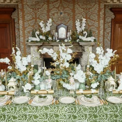 Gold Garland Starter Plate
