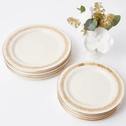 Gold Garland Starter Plate