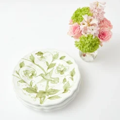 Hand Painted Hummingbird Starter Plate