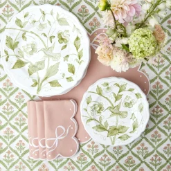 Hand Painted Hummingbird Starter Plate