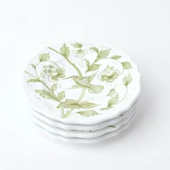 Hand Painted Hummingbird Starter Plate