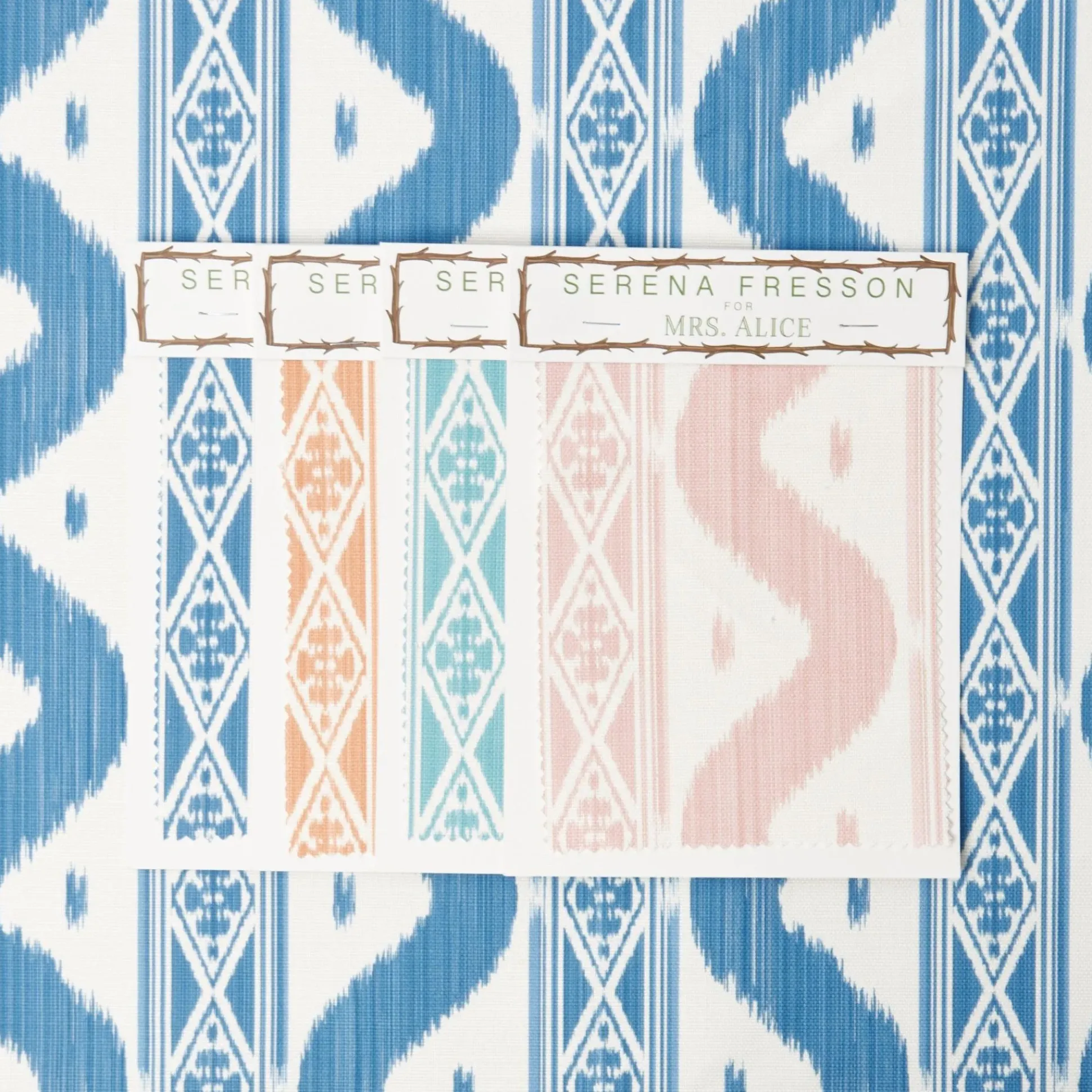 Ikat Stripe Fabric