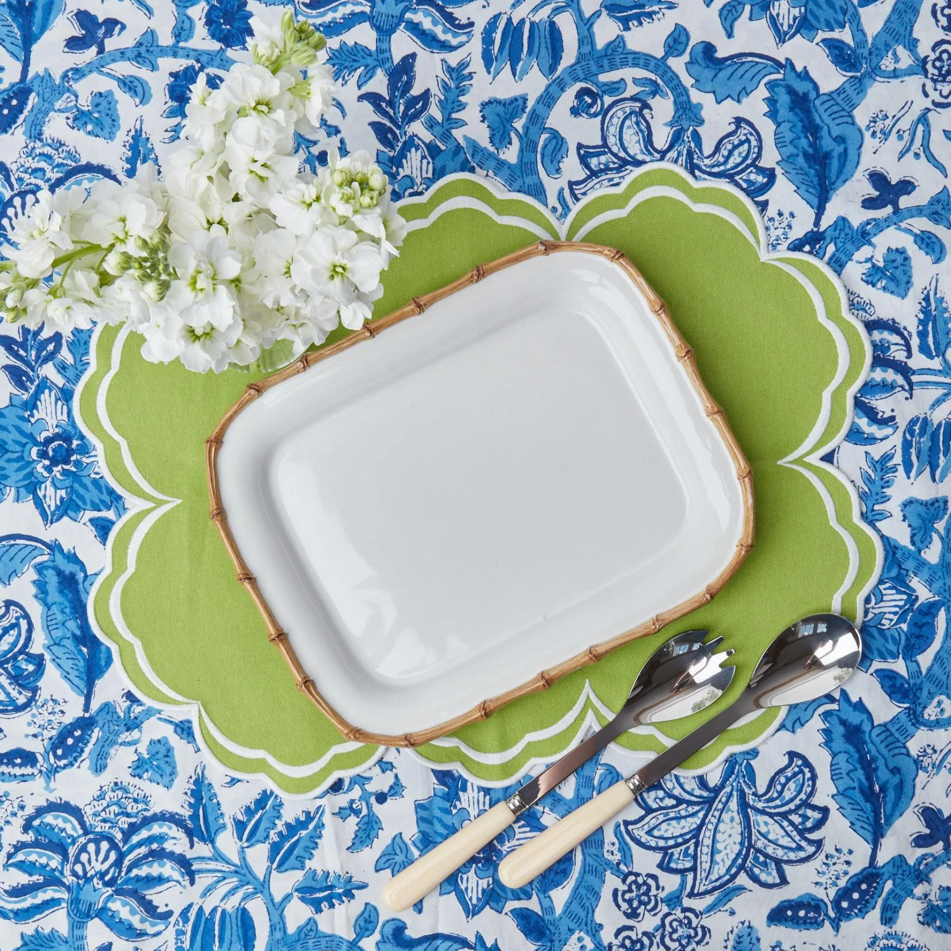 Ivory Salad Servers