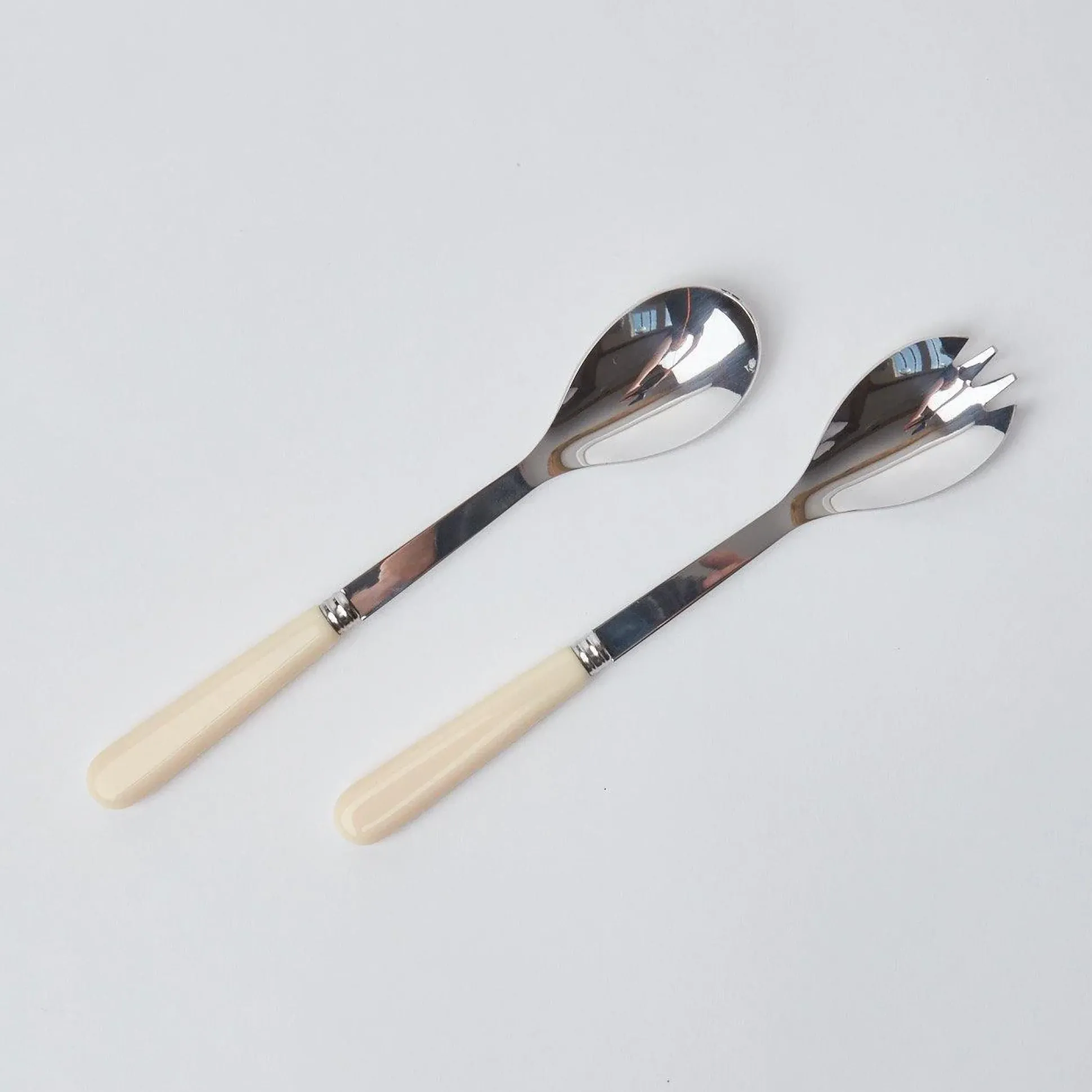Ivory Salad Servers