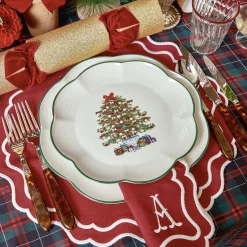 Katherine Berry Red Placemats (Set Of 4)