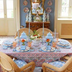 Large White Porcelain Pagodas (Pair)