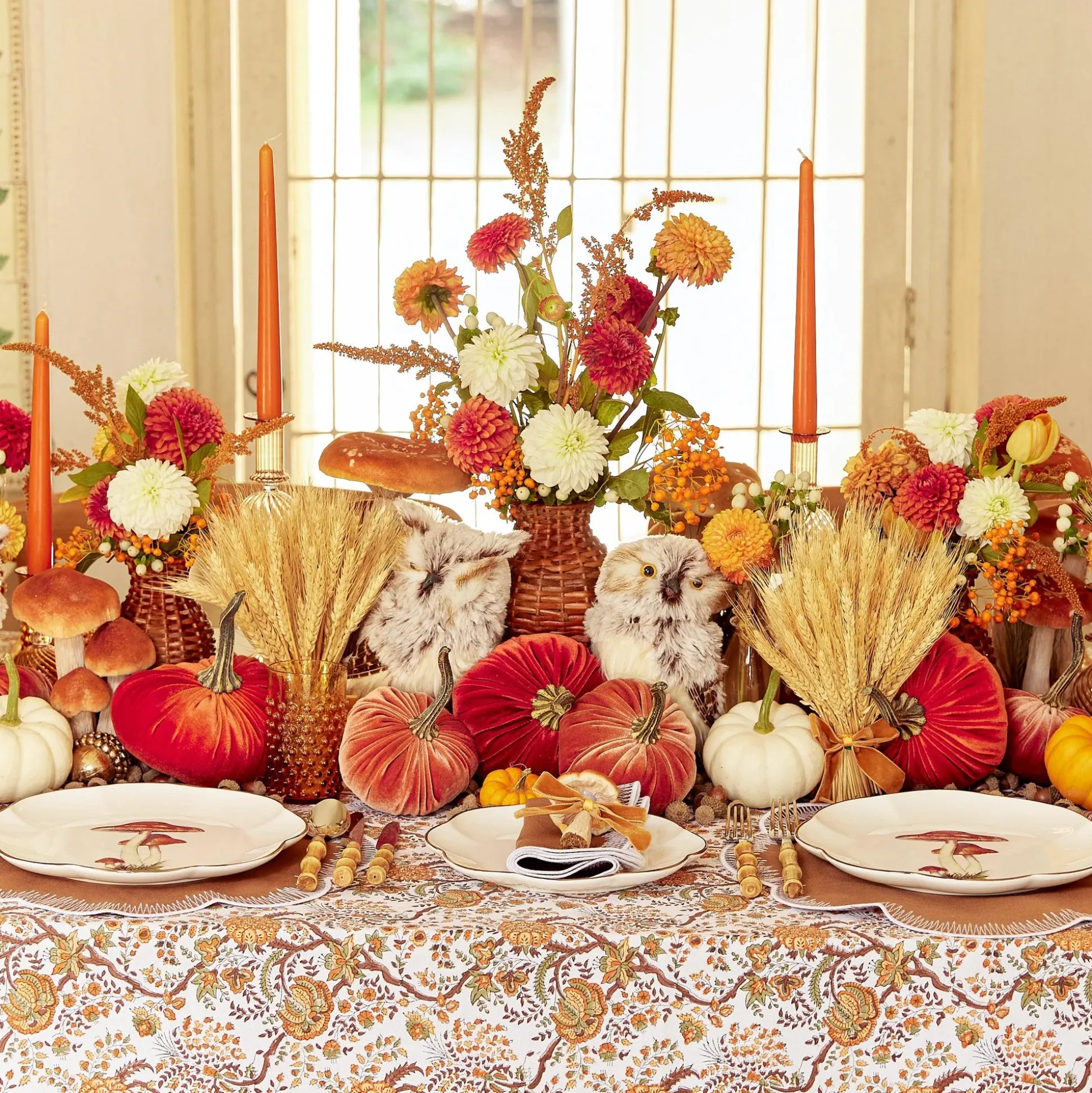 Leaves Of Autumn Tablecloth