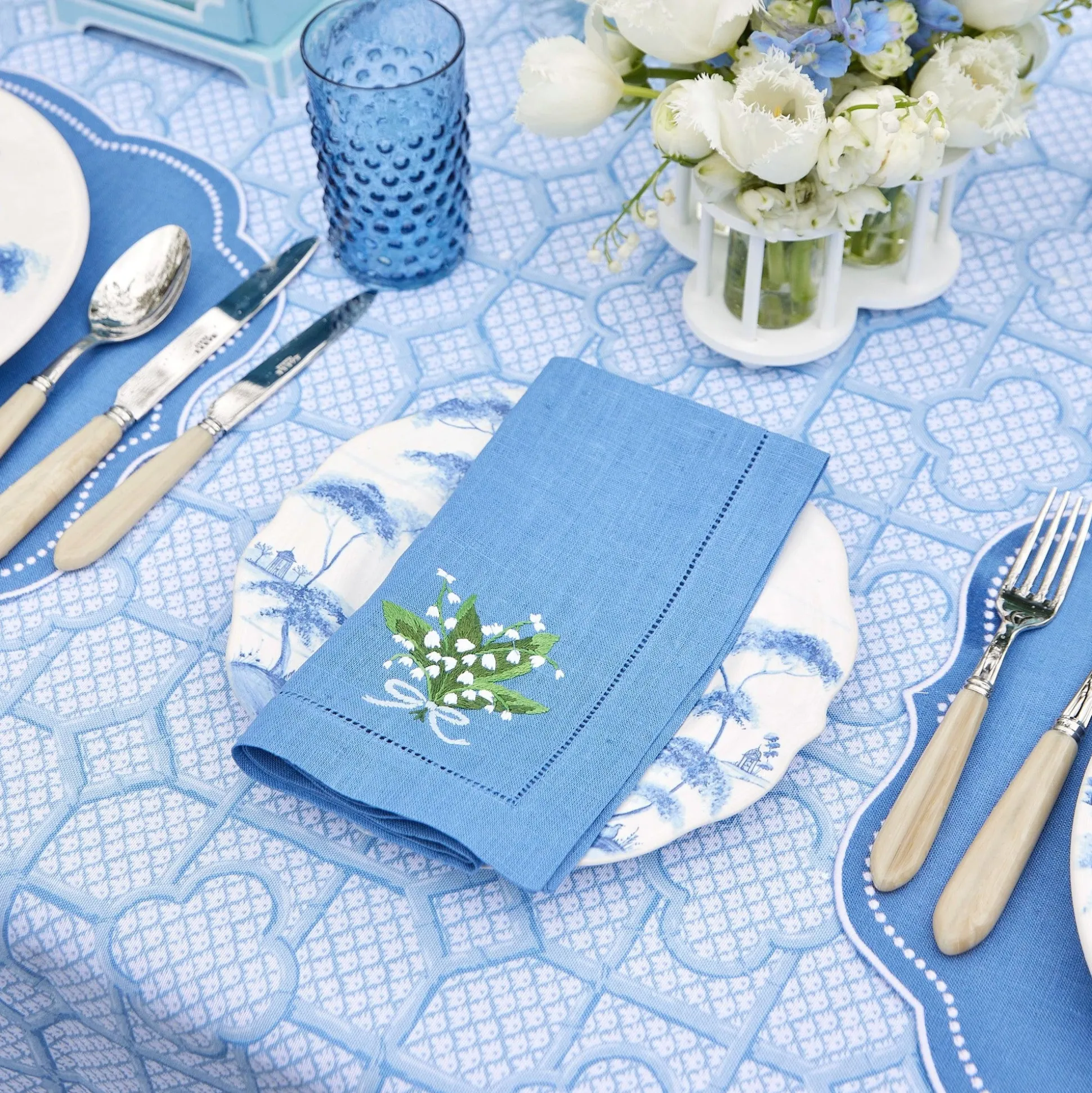 Lily Of The Valley Napkins (Set Of 4)