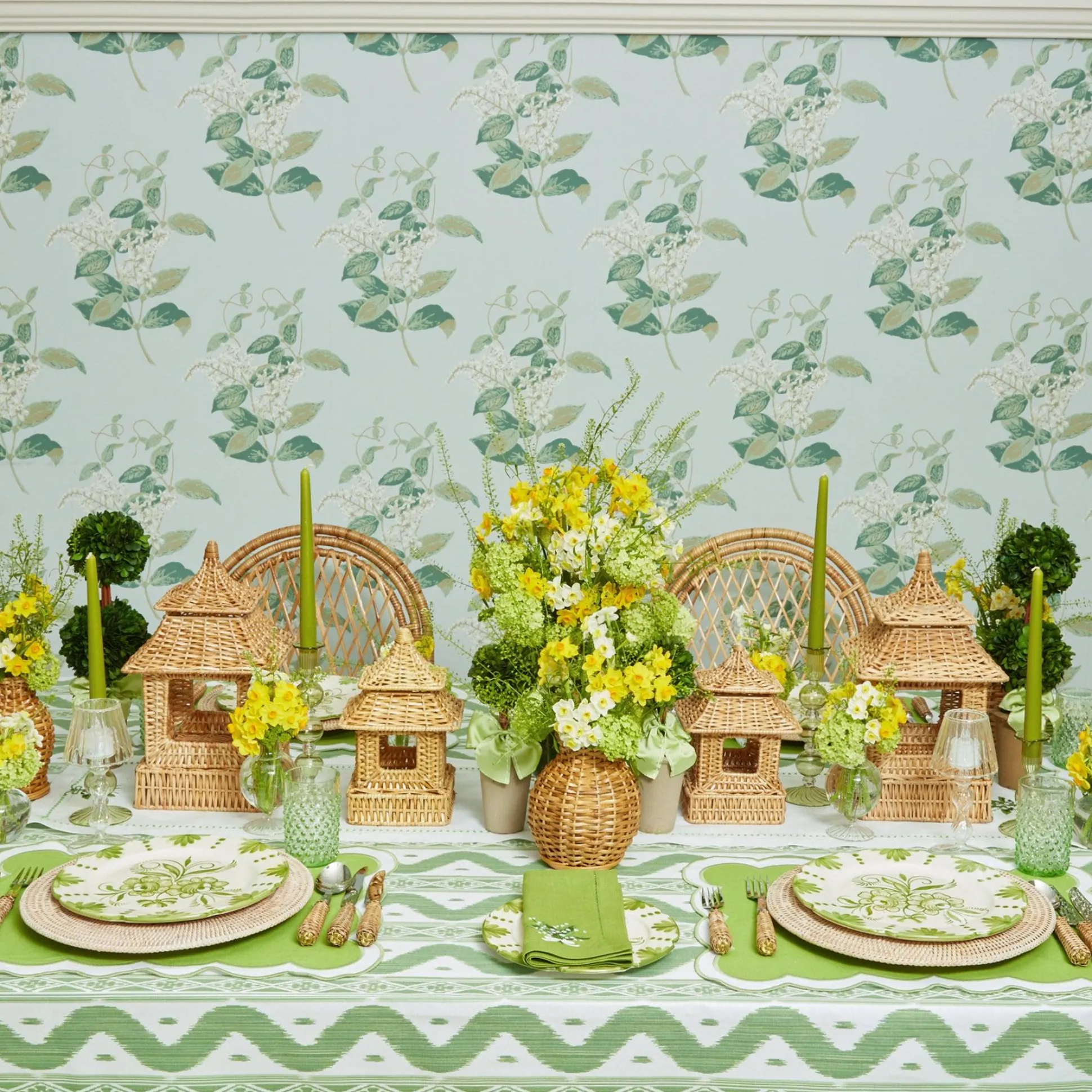 Lily Of The Valley Table Runner