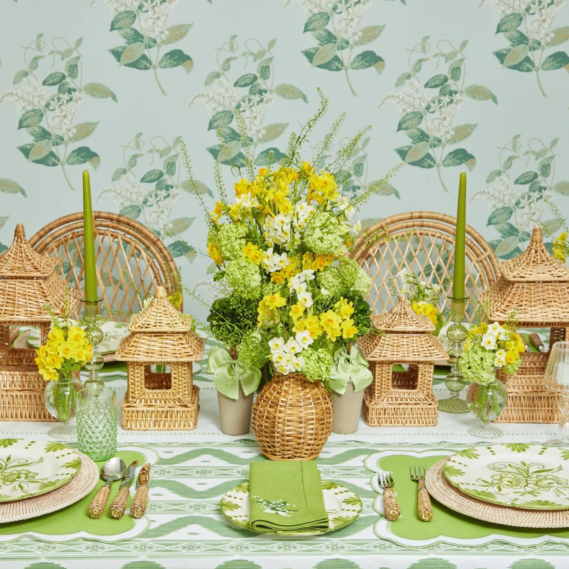 Lily Of The Valley Table Runner
