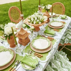 Luciana Rattan Scalloped Bowl