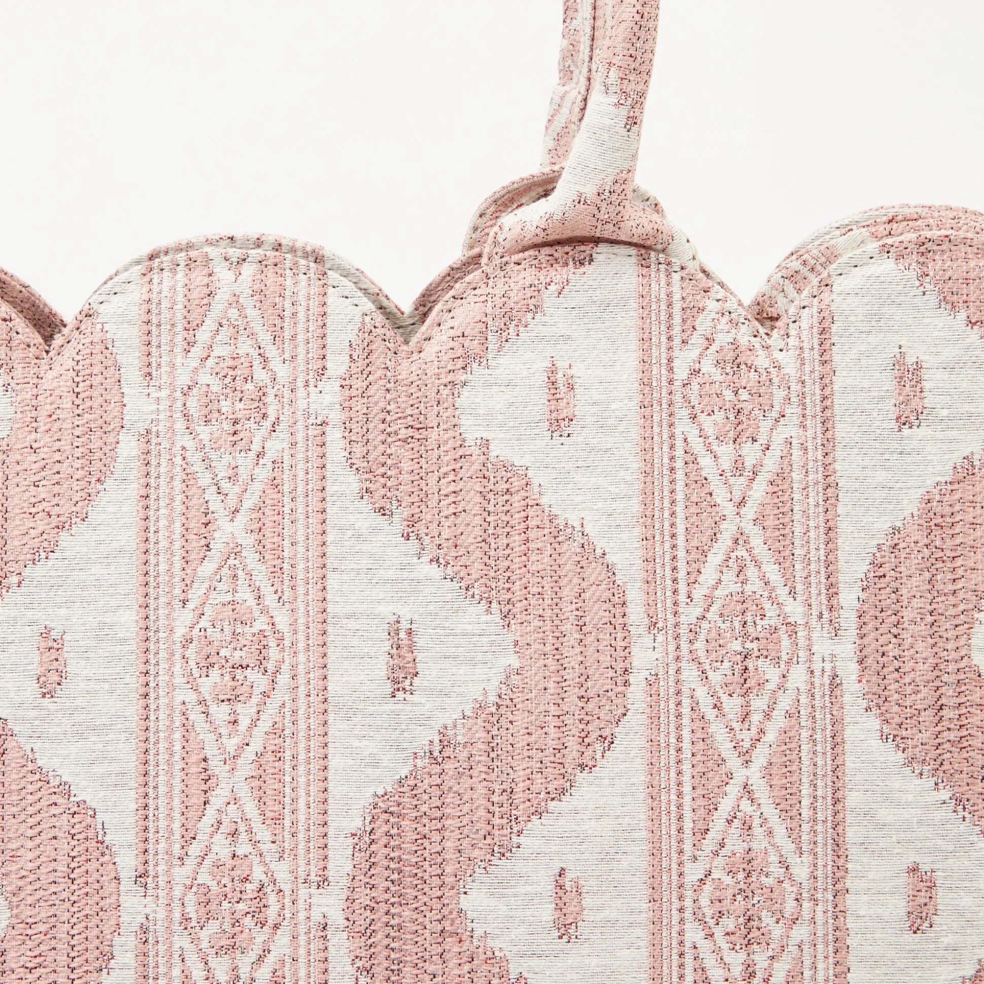 Mrs. Alice Tote Bag (Pink Ikat)
