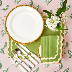 Nancy Bamboo Dinner Plate (Set Of 4)