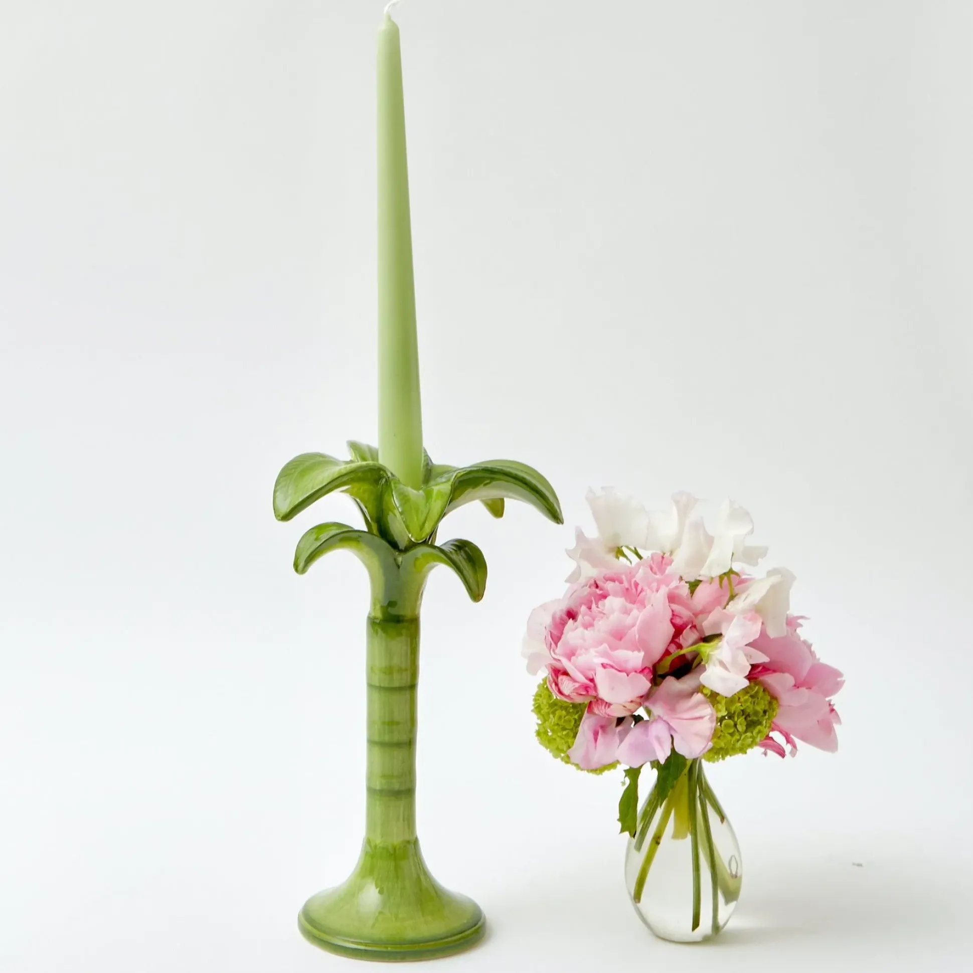 Palm Leaf Candle Holder (Large)