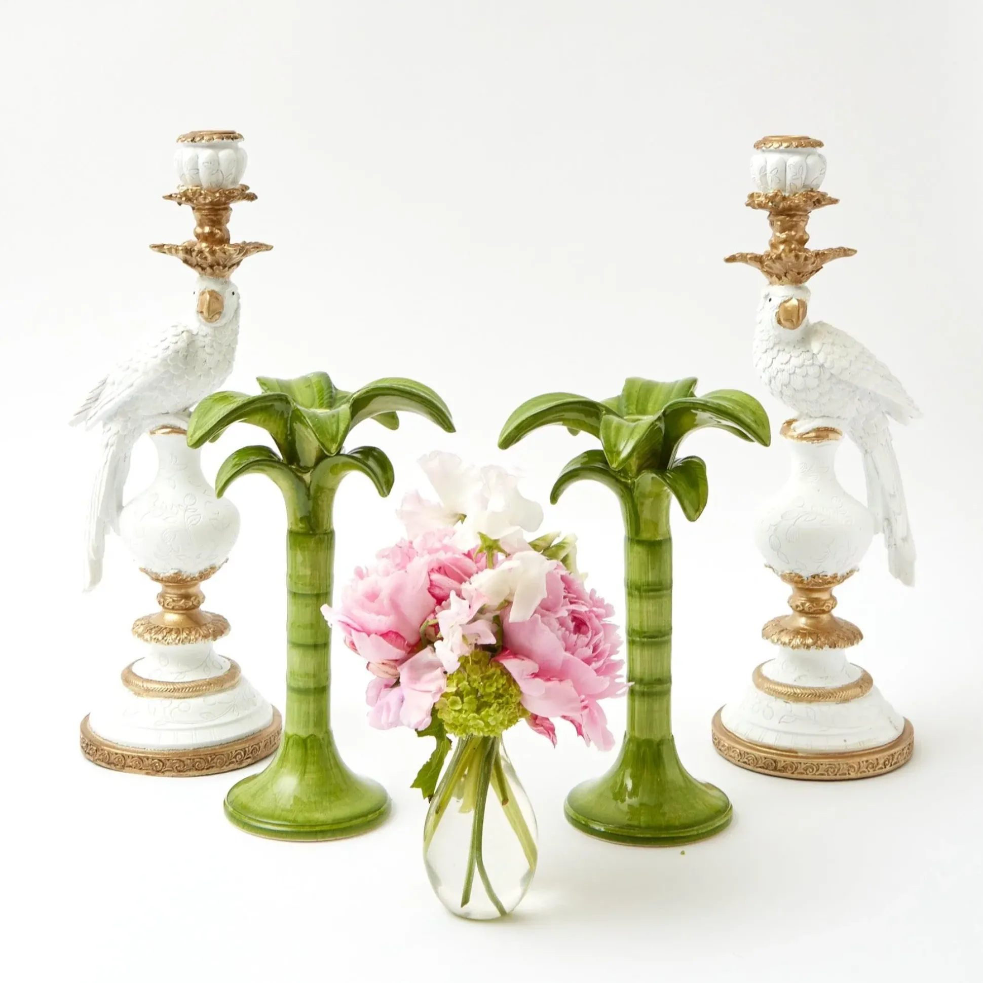 Palm Leaf Candle Holder (Large)