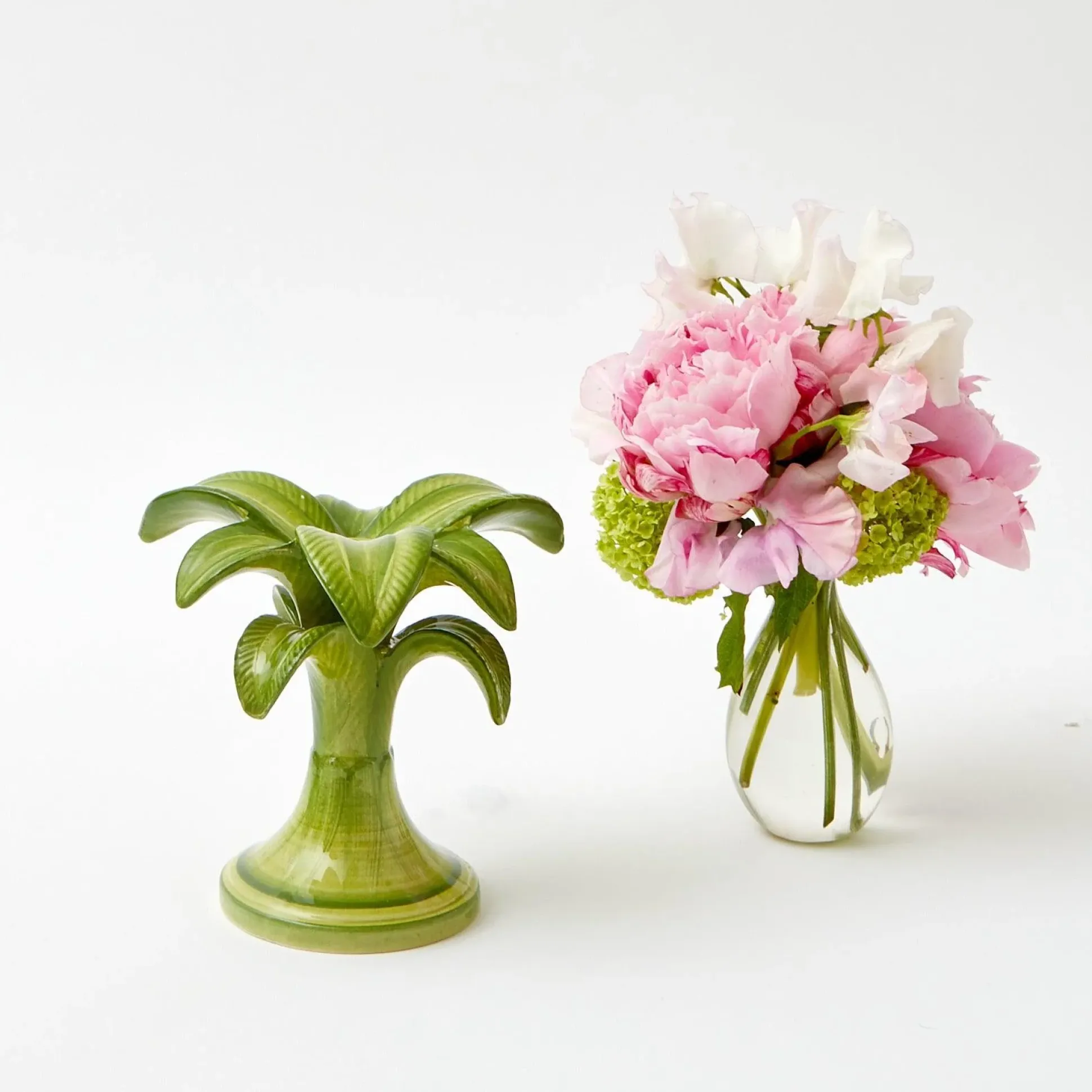 Palm Leaf Candle Holder (Small)
