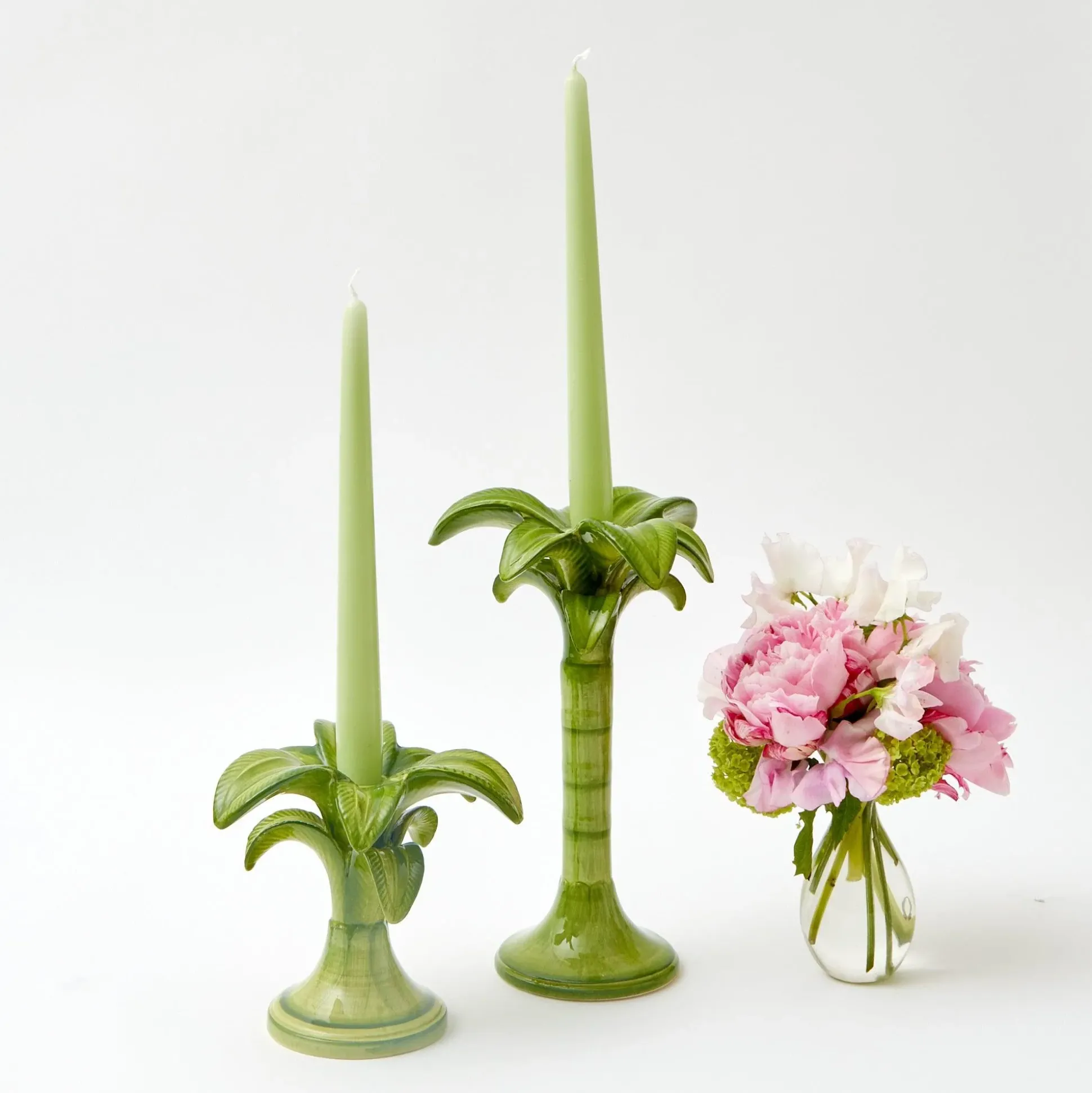 Palm Leaf Candle Holder (Small)