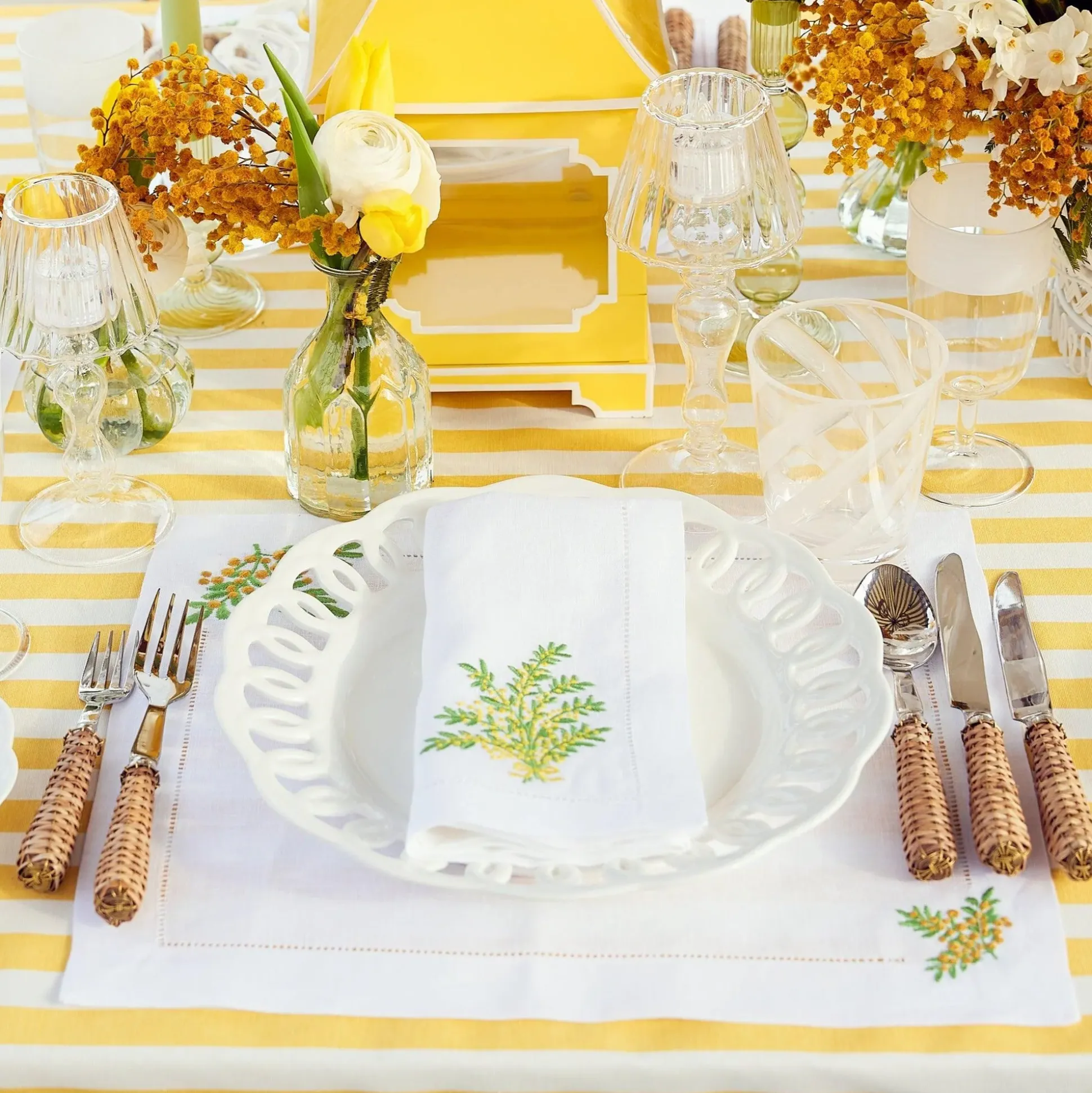 Passalacqua & Mimosa Linen Set