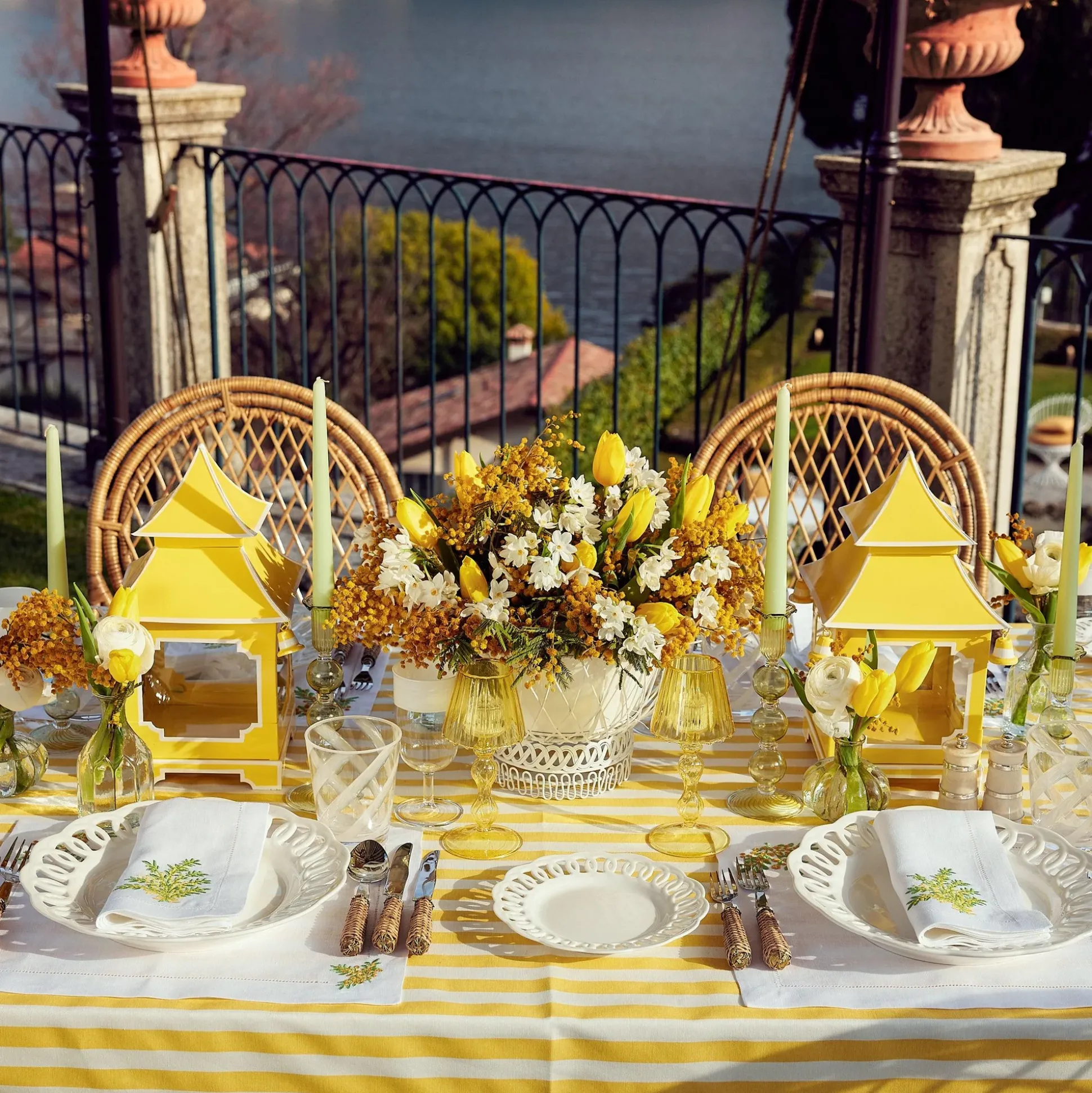 Passalacqua & Mimosa Linen Set