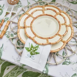 Petal Bamboo Starter Plate (Set Of 4)